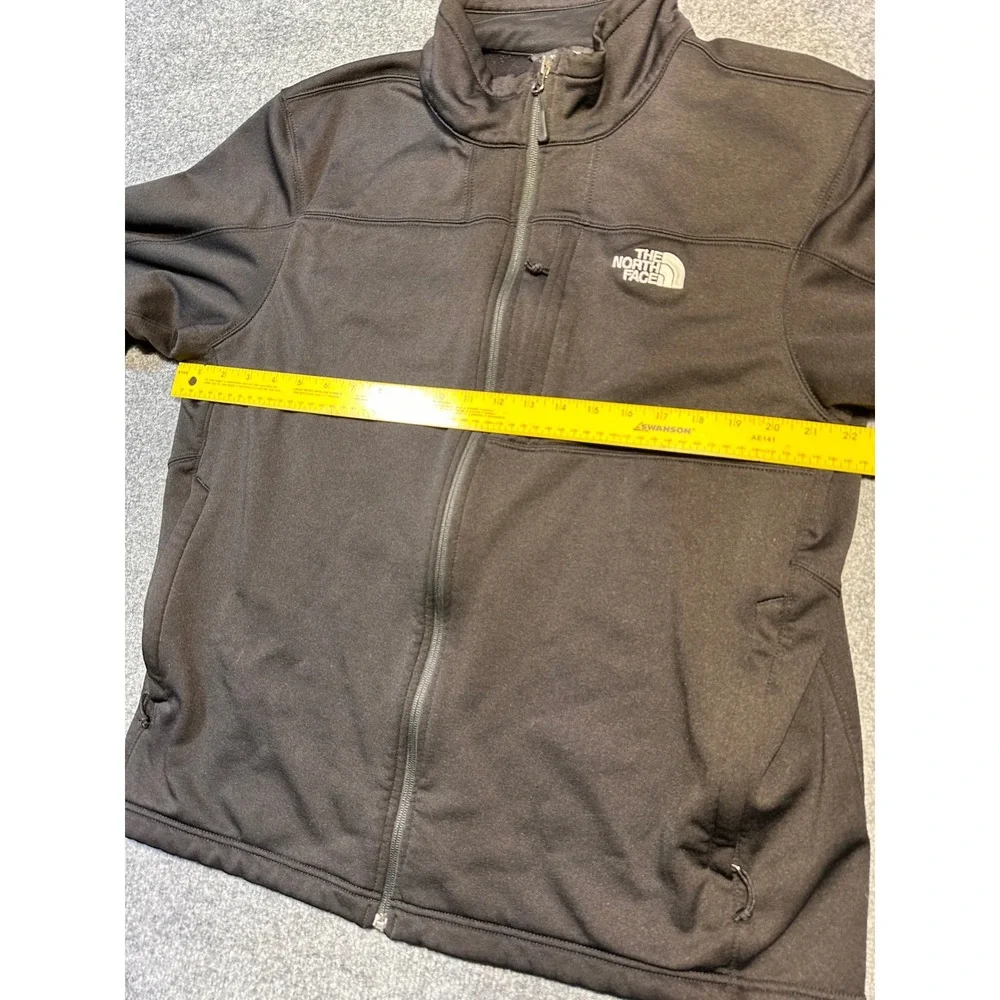 The North Face Apex Bionic 2 Softshell Jacket Mens XL Black NF0A3VM8 Full Zip